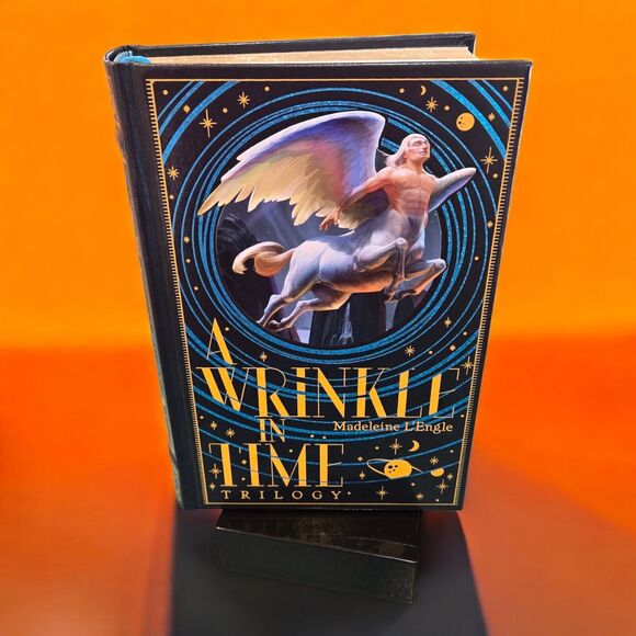 A Wrinkle in Time HC Trilogy Madeleine L'Engle Barnes & Noble Collectible -READ - Picture 2 of 16